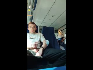 jerk off on the train